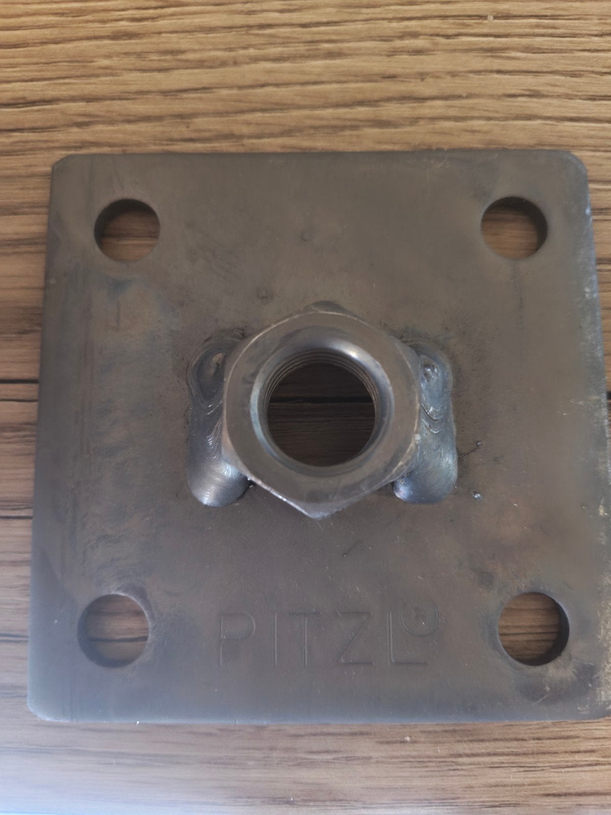 Pitzl bovenplaat met moer - 7 stuks, nieuw, Ophalen of Verzenden
