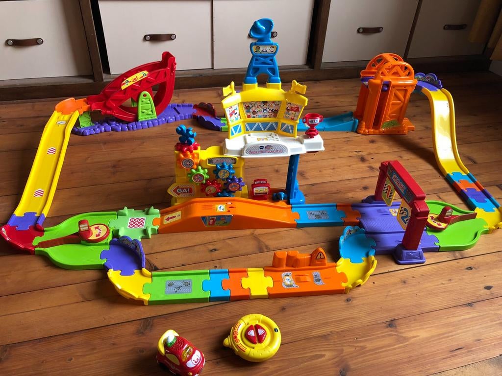 VTech Toet Toe auto’s verschillende sets, Kinderen en Baby's, Speelgoed | Vtech, Ophalen of Verzenden, Gebruikt