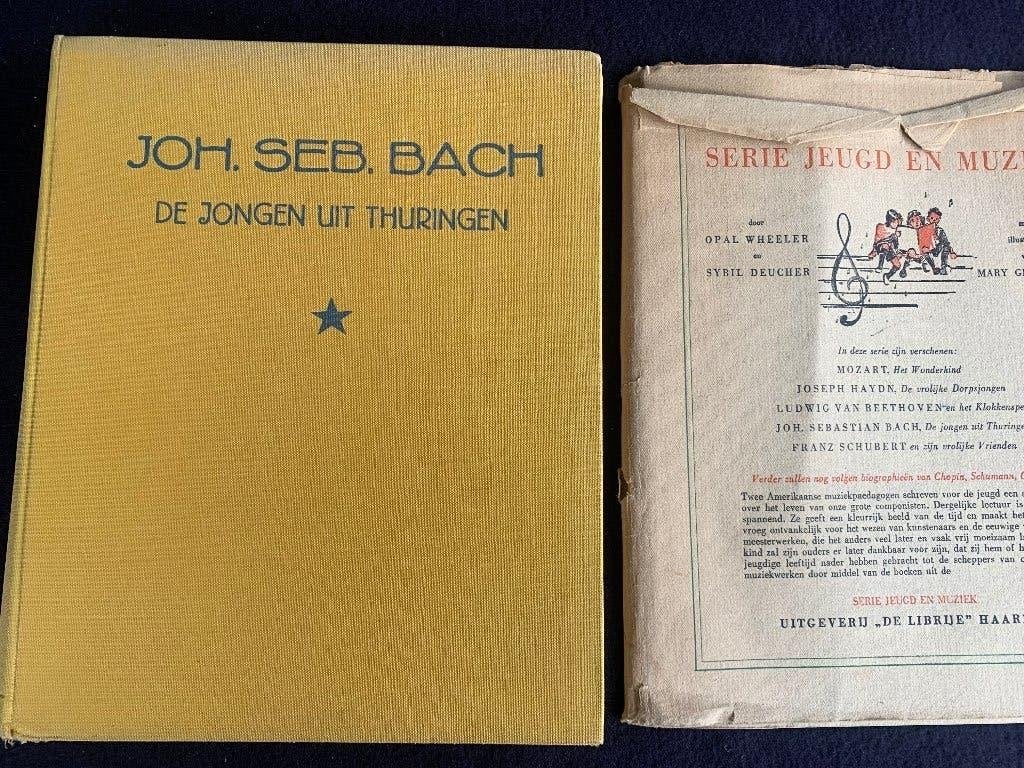 Joh.Sebastian  Bach,  De jongen uit Thuringen., Ophalen of Verzenden, Gelezen, Overige onderwerpen