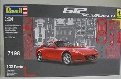 Modelbouw Revell 7198 Ferrari 612 Scaglietti, modelauto, Auto, Revell, Groter dan 1:32, Nieuw