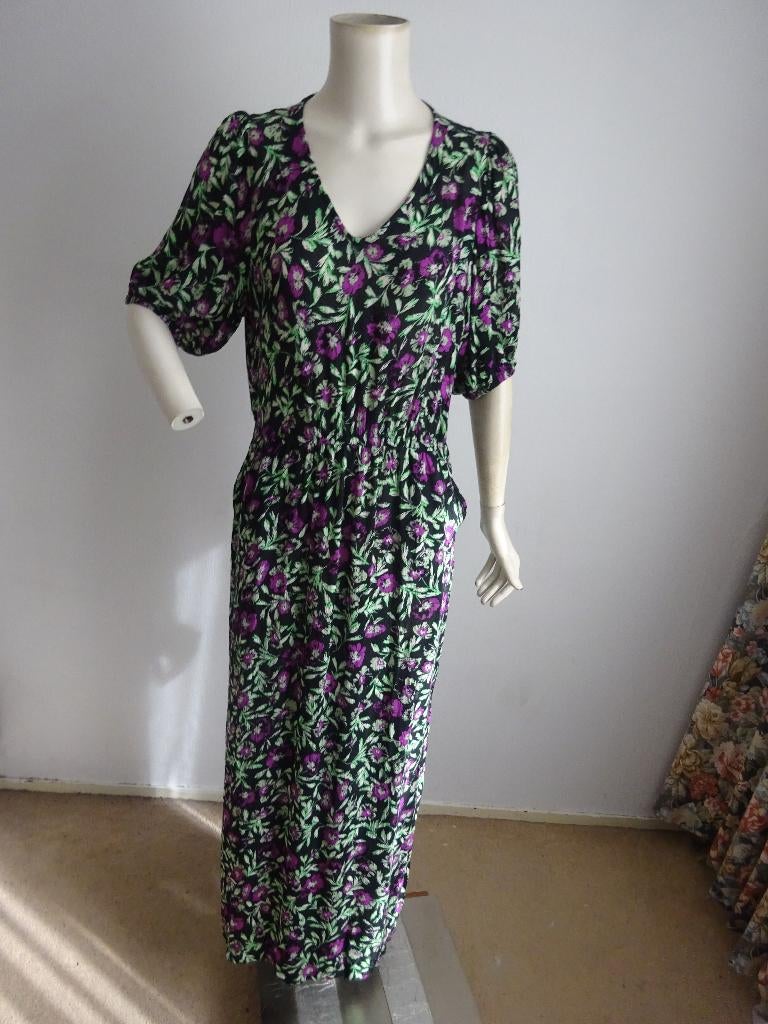 Kaffe maxi jurk mt 38, Kleding | Dames, Ophalen of Verzenden, Zo goed als nieuw, Maat 38/40 (M), Onder de knie