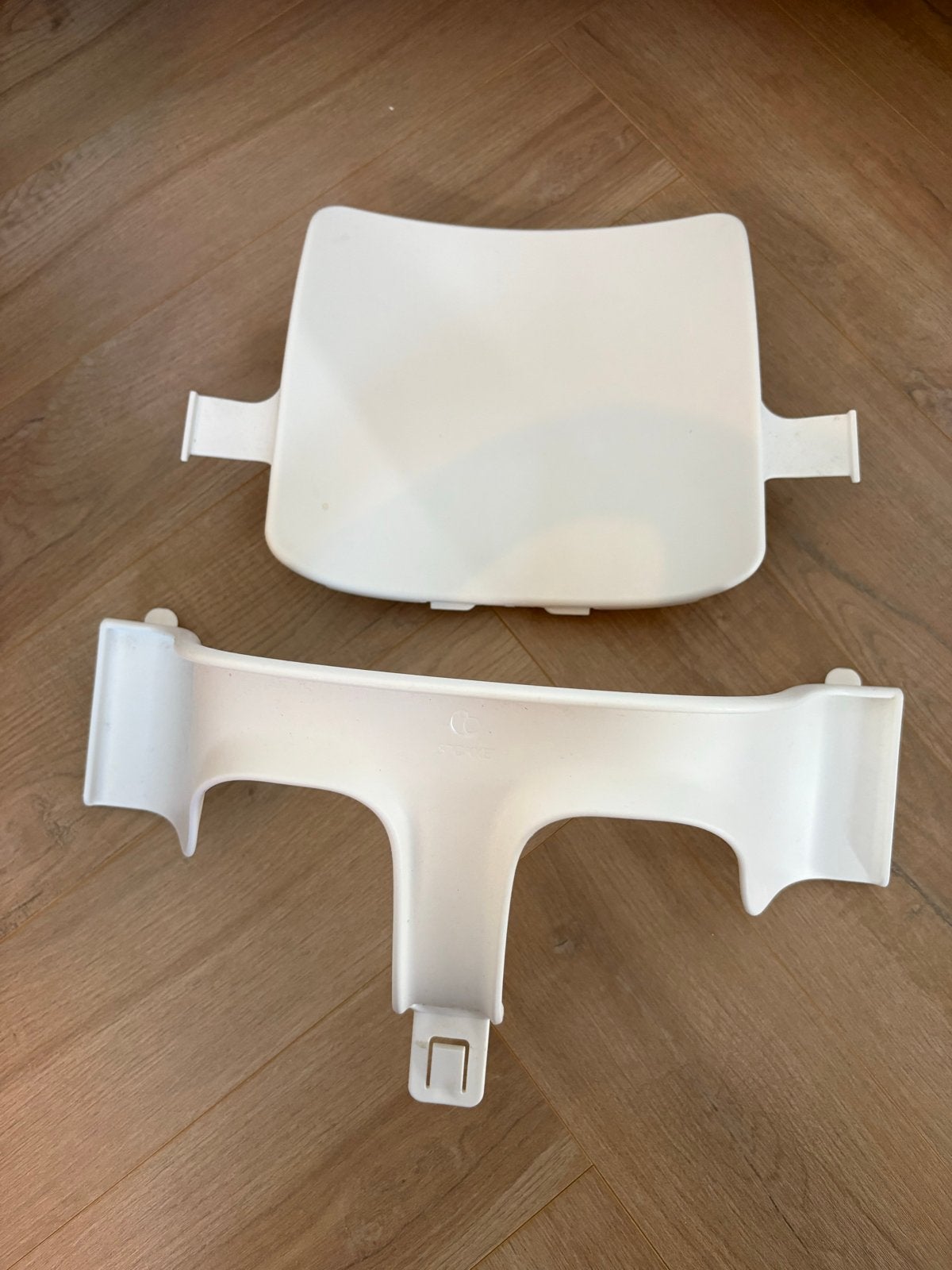 Stokke Tripp Trapp accessoires: Baby Set, Eetblad, Gordel, K, Kinderen en Baby's, Ophalen of Verzenden, Gebruikt, Meegroeistoel