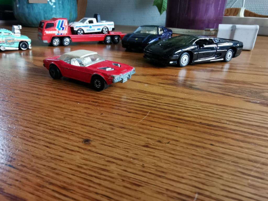 Matchbox Dodge Challenger Cabriolet, Ophalen of Verzenden, Gebruikt, Auto, Matchbox