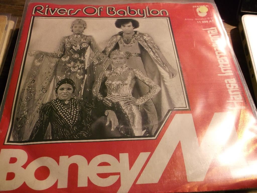 boney m Rivers of babylon 284, Gebruikt, 7 inch, Single, Ophalen of Verzenden