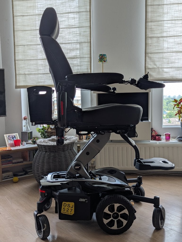 Rolstoel jazzy pride, Ophalen, Gebruikt, Elektrische rolstoel