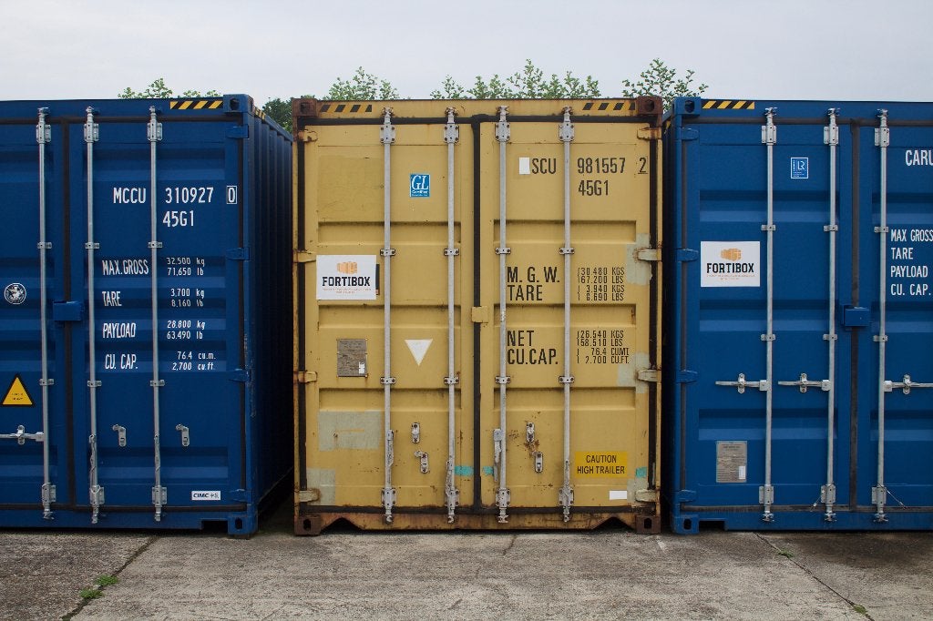 Gebruikte 40ft zeecontainer €1250 inclusief btw, Ophalen of Verzenden