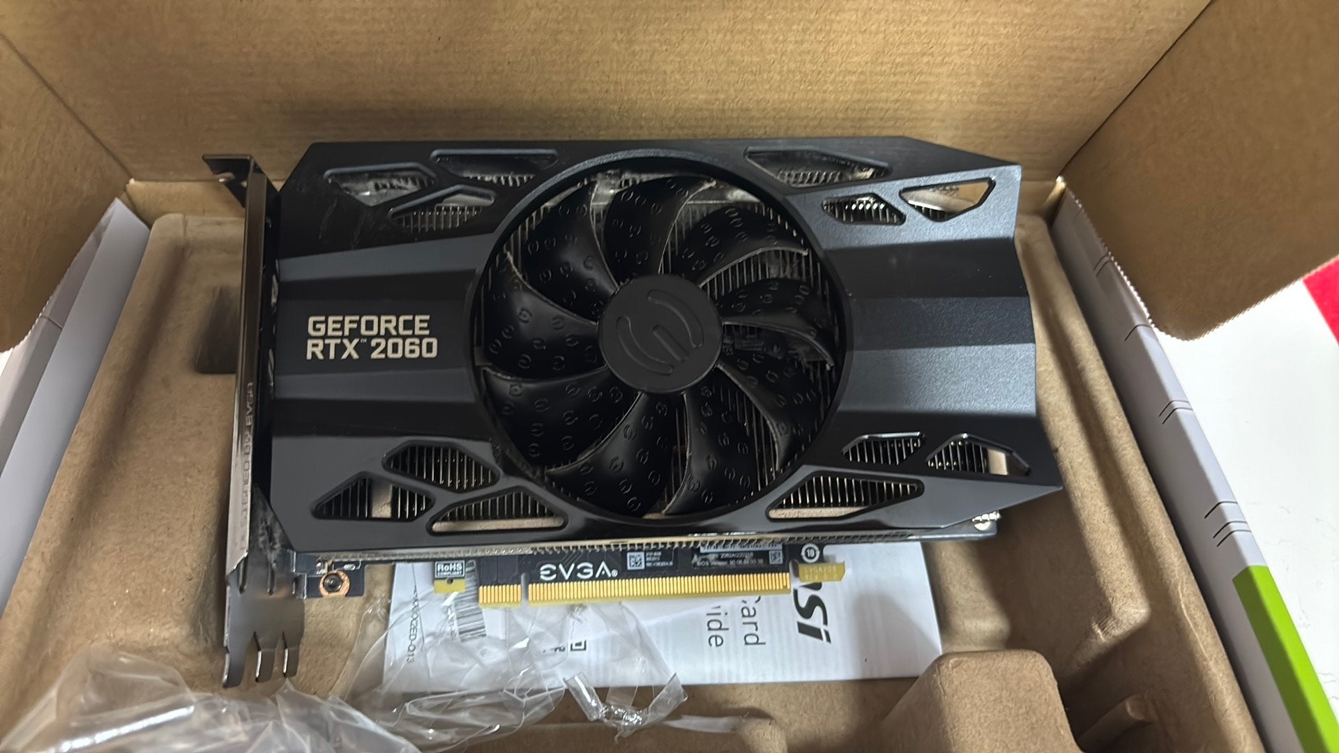 Nvidia geforce rtx 2060 gebruikt, Computers en Software, Ophalen, Gebruikt, GDDR6, PCI-Express 3