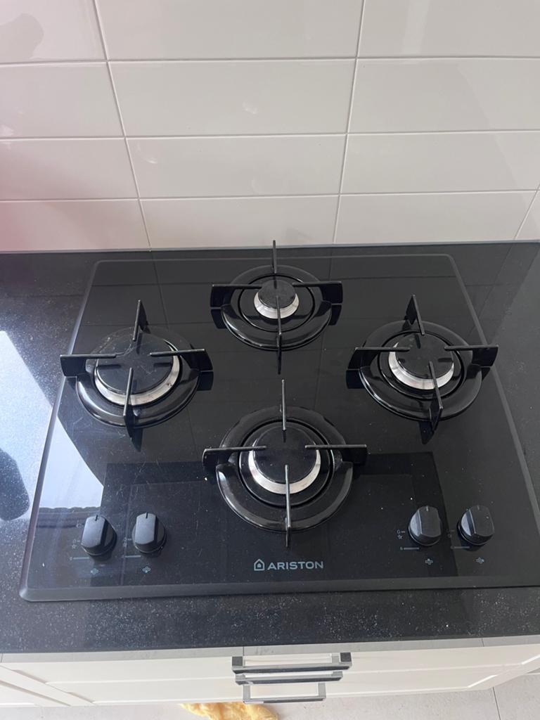 Gasstel ariston, Ophalen of Verzenden, Zo goed als nieuw, Inbouw, Gas