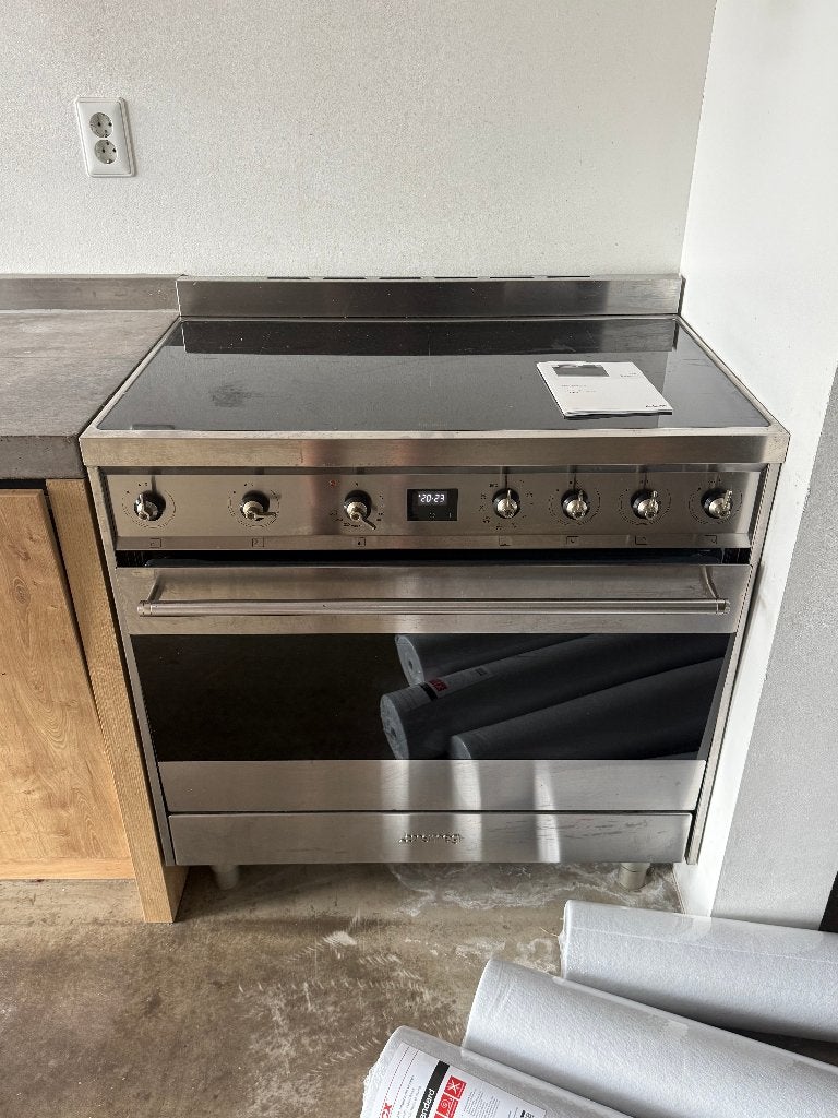 Smeg SIM1X9, Ophalen, Gebruikt, 60 cm of meer, Gas