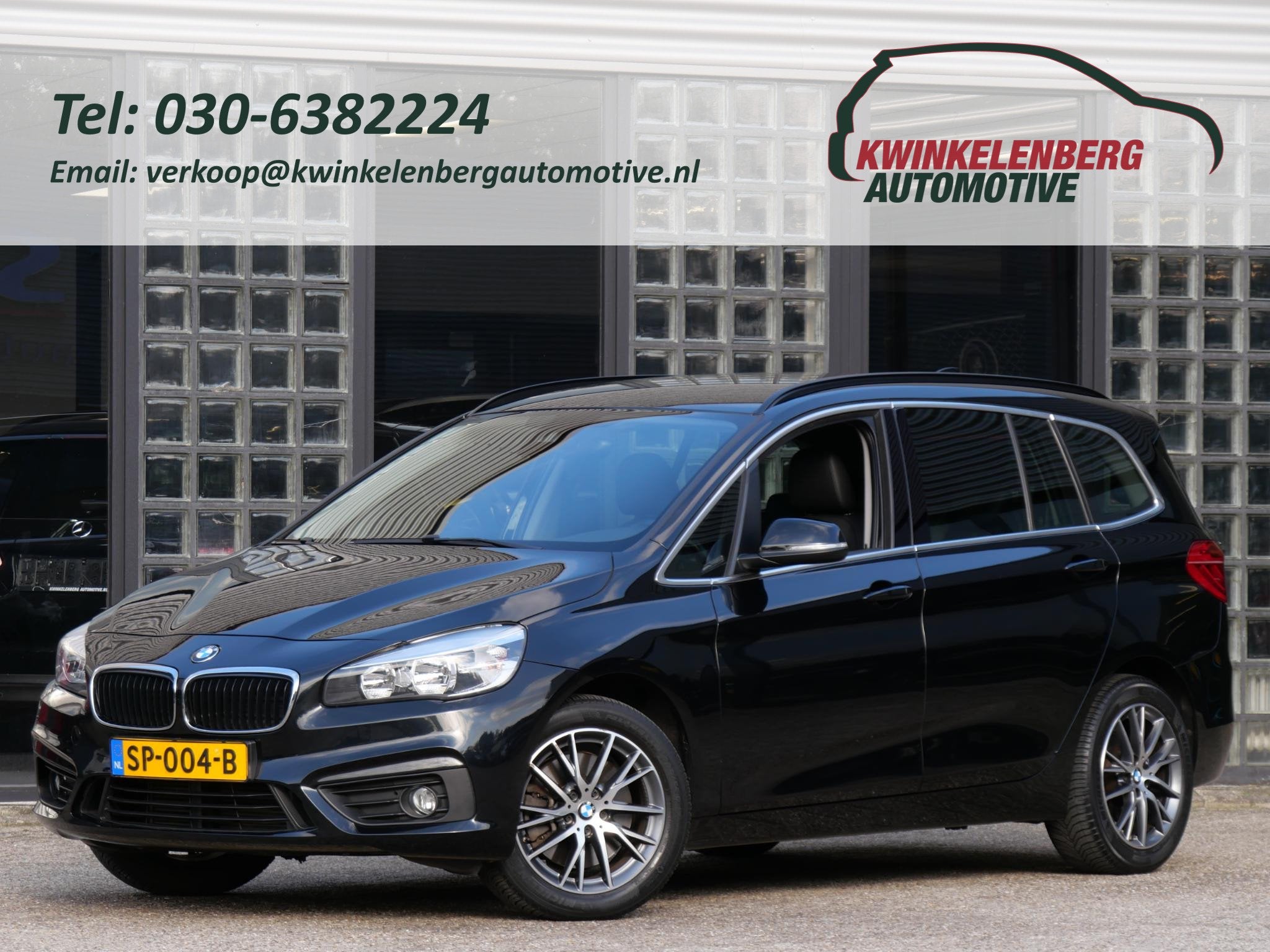 BMW 2-Serie GRAN TOURER 220i 192PK/ 7-PERSOONS/ LEER/ TREKHA, Auto's, 1998 cc, Gebruikt, 2-Serie Gran Tourer, 7 stoelen