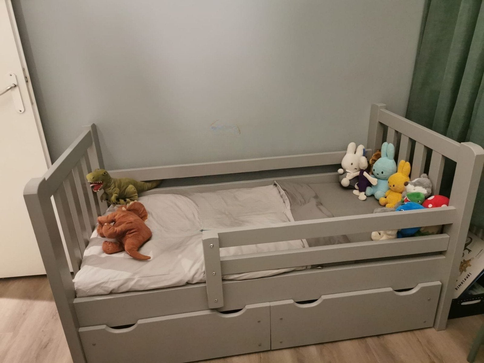 Mooi Rockwood juniorbed (Tim) 70x150 cm met matras, Kinderen en Baby's, 70 tot 85 cm, 140 tot 160 cm, Zo goed als nieuw, Ophalen
