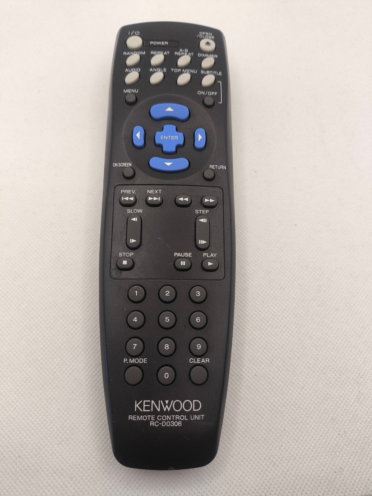 Kenwood remote control unit RC-D0306 afstandsbediening, Ophalen of Verzenden, Dvd
