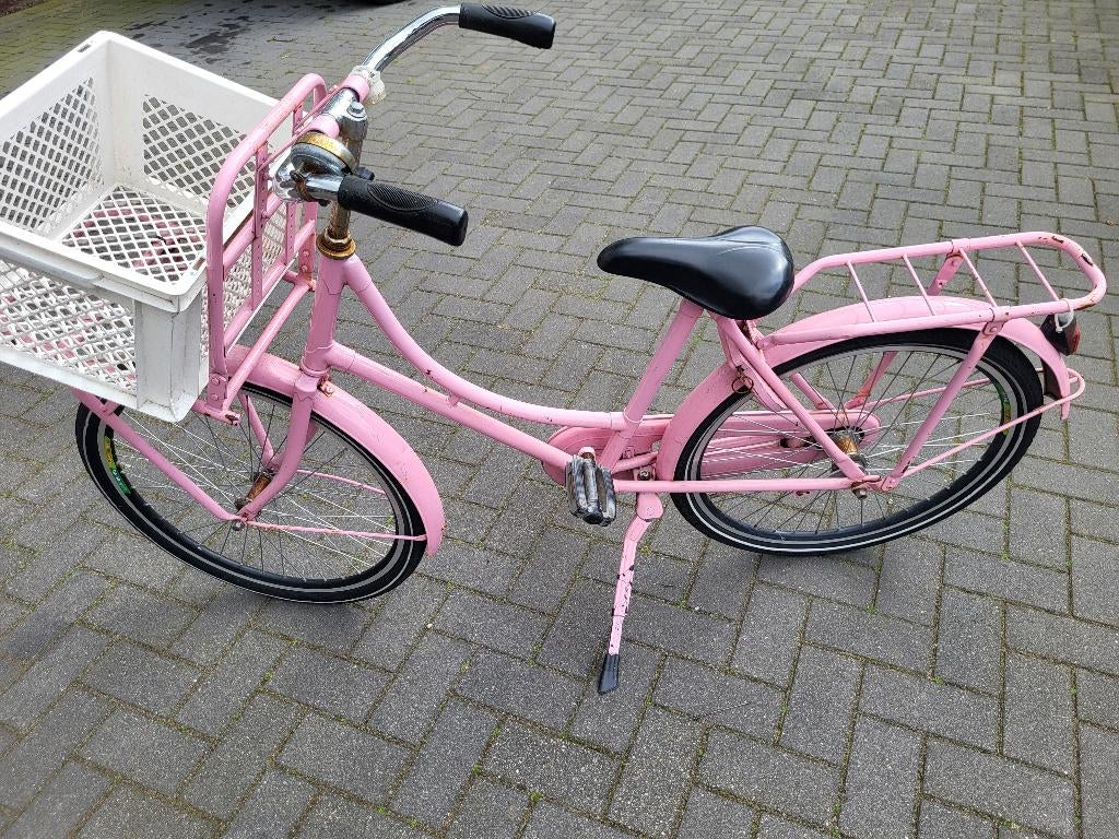 Meisjes fiets 24 inch, Ophalen, Gebruikt, 20 inch of meer