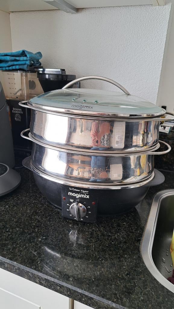 Magimix stoomkoker rvs, Ophalen, Gebruikt, Rvs