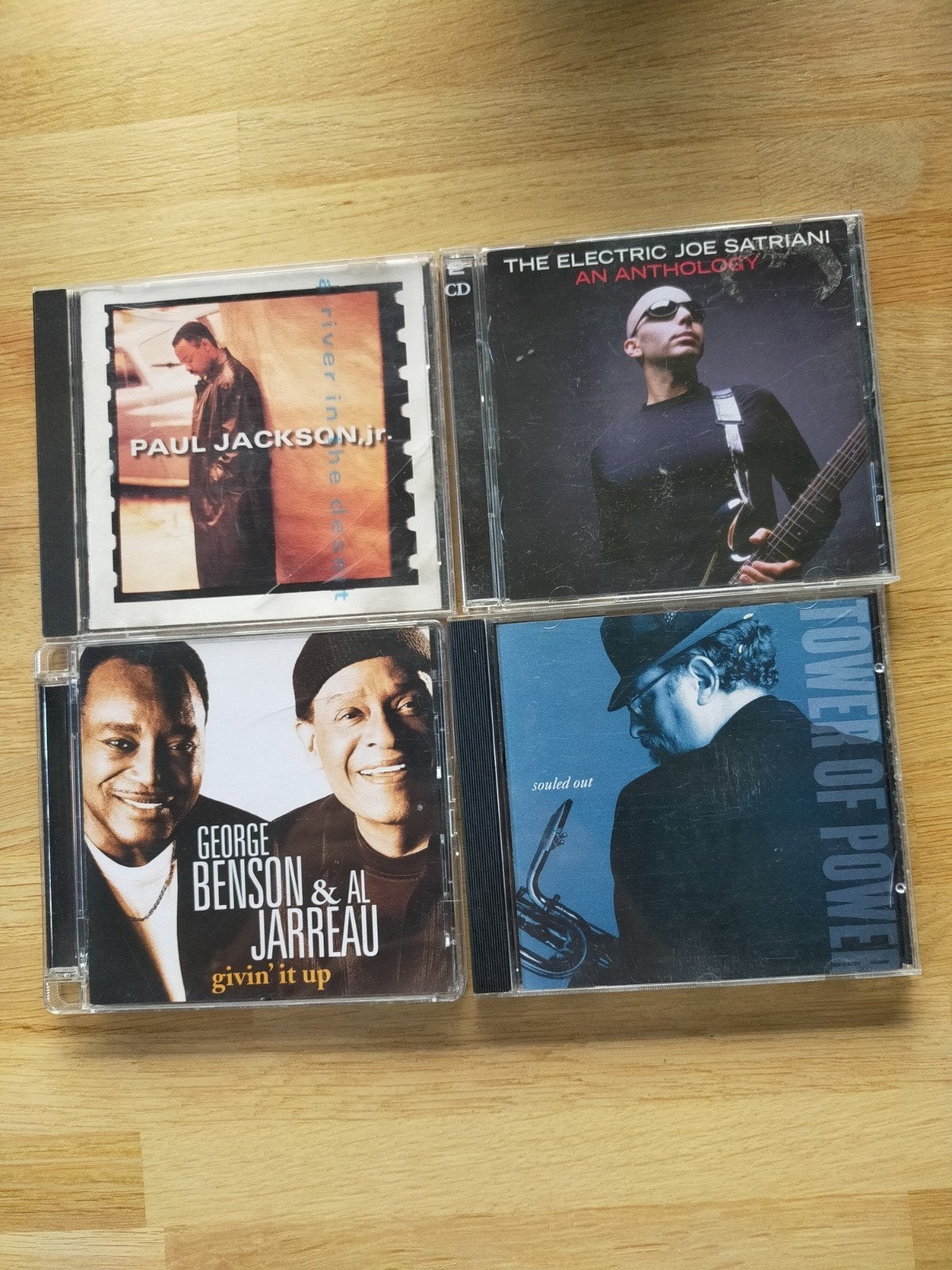 8 muziek cd's mooi , oa Paul Jackson jr George Benson enz, Ophalen of Verzenden