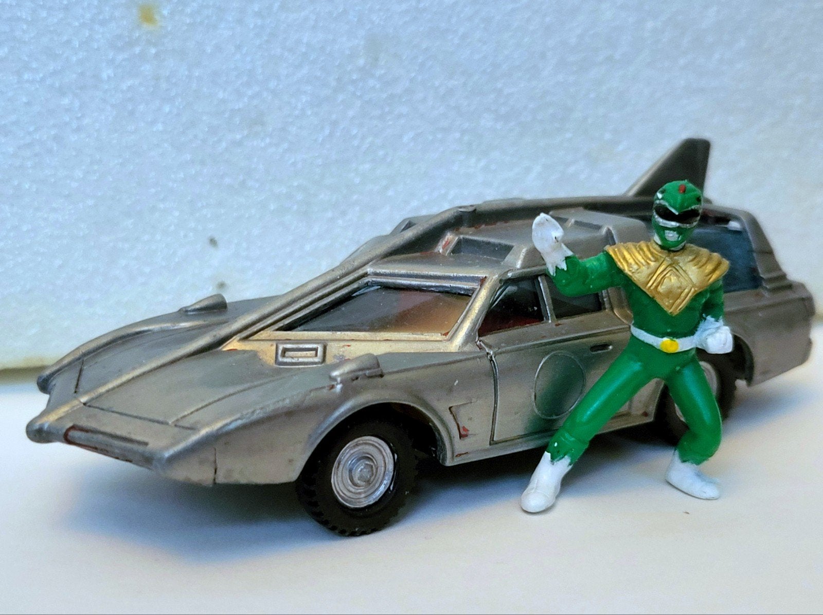 Dinky Toys Captain Scarlet Spectrum Patrol car Power Ranger, Hobby en Vrije tijd, Ophalen of Verzenden, Gebruikt, Auto, Dinky Toys