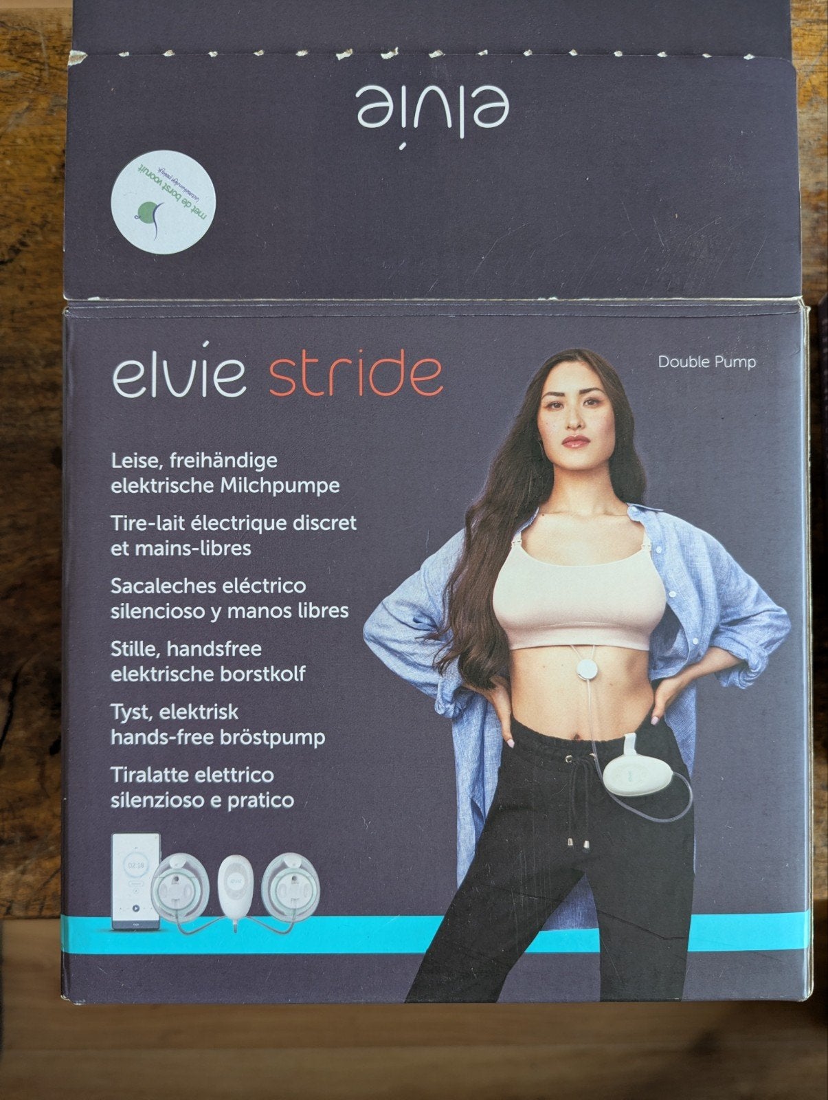 Elvie Stride borstkolf handsfree, Ophalen of Verzenden, Zo goed als nieuw