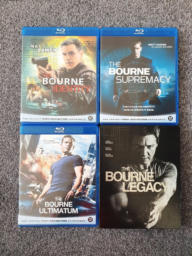 The Bourne Collection 1 t/m 4 (5 disc), Ophalen of Verzenden, Zo goed als nieuw, Actie