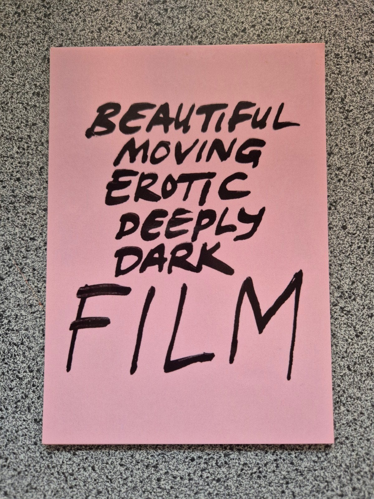 Boomerang IFFR 2012 Ansichtkaart - Beautiful Moving Film, Ophalen of Verzenden, 1980 tot heden, Ongelopen, Overig Europa