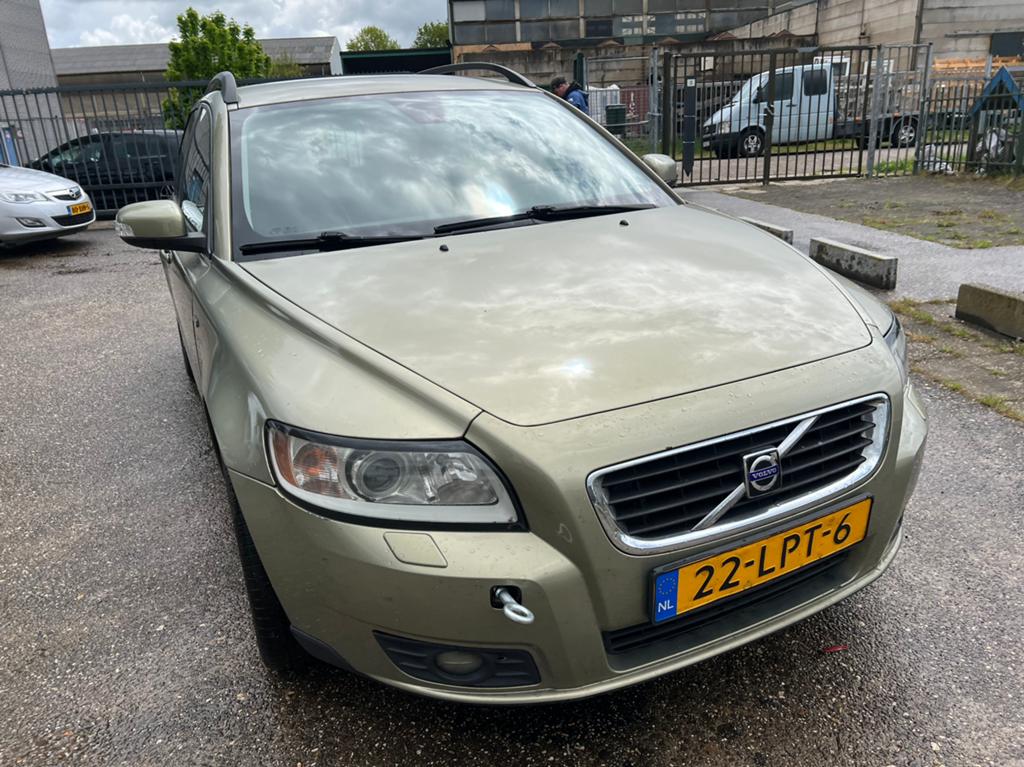 Volvo V50 1.6 D 2010 Groen, Auto's, Volvo, Voorwielaandrijving, Euro 5, Zwart, 4 cilinders
