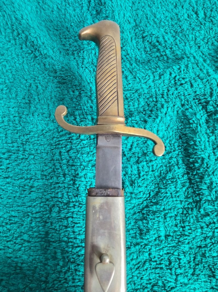 Antiek duitse dagdolk Model M 1871 WO1, Ophalen of Verzenden, Landmacht, Duitsland