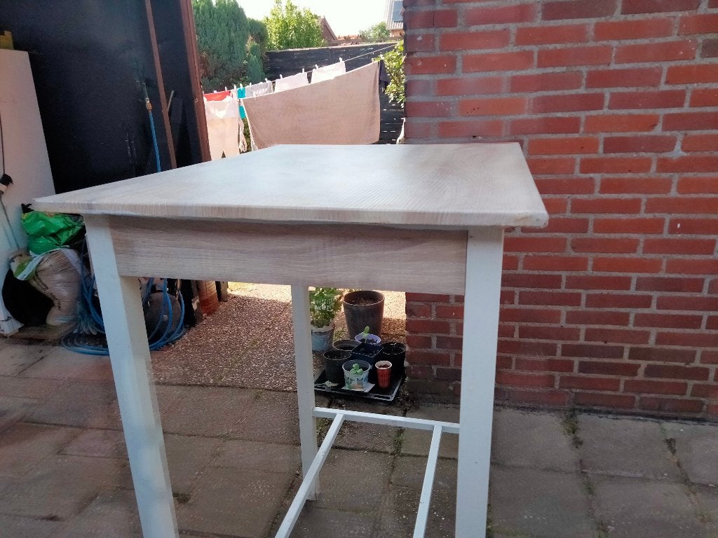 Bartafel, Huis en Inrichting, Tafels | Eettafels, Ophalen, Gebruikt, 100 tot 150 cm, 50 tot 100 cm
