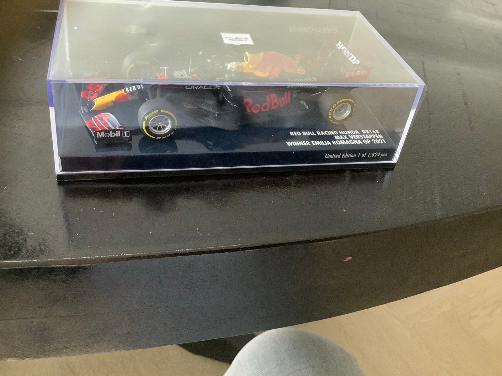 Minichamps max verstappen 1:43 winner Emilia Romagna GP 2021, Ophalen of Verzenden, Auto, MiniChamps