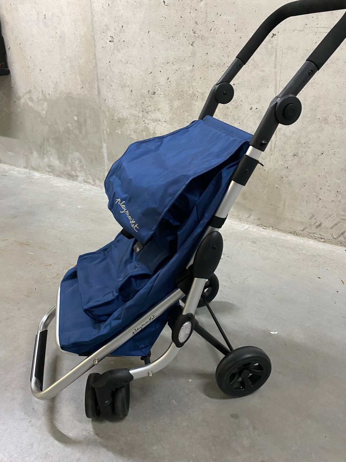Te koop inklabare boodschappen wagen cq trolley met koelvak, Ophalen, Blauw, Zo goed als nieuw, 75 cm of meer