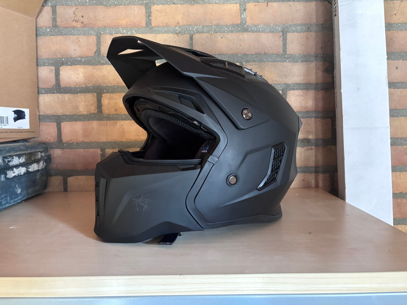 Cross helm, Motoren, Ophalen, Tweedehands, Offroadhelm, Overige merken