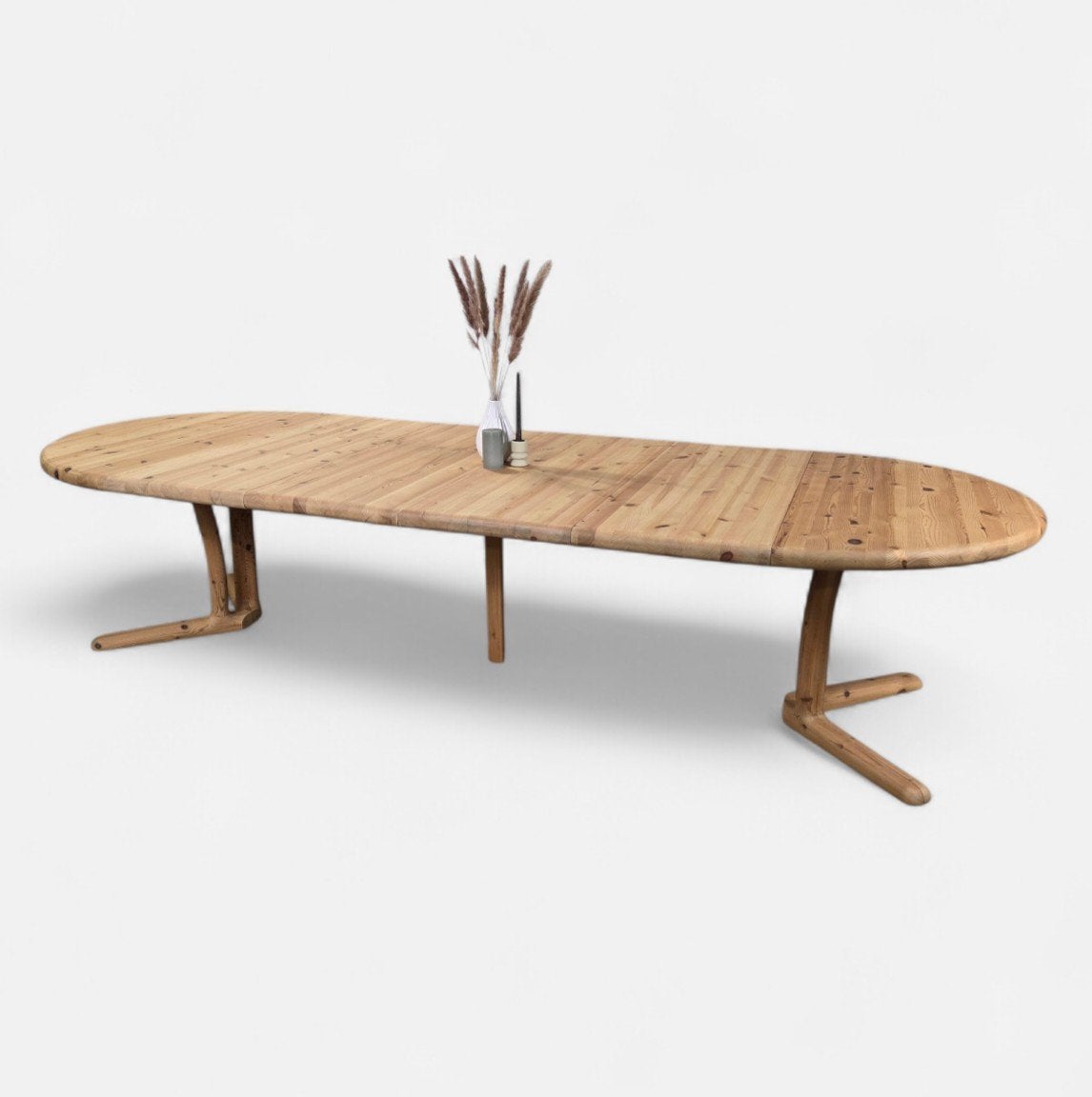 Foto 2 van Dyrlund tot 332cm! verlengbare tafel Deens vintage jaren 60