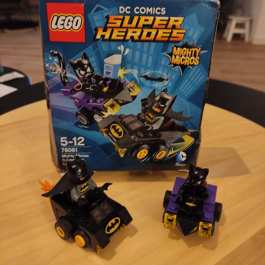 Lego super heroes Batman en Catwoman 76061, Marvel, Lego, Ophalen of Verzenden, Zo goed als nieuw