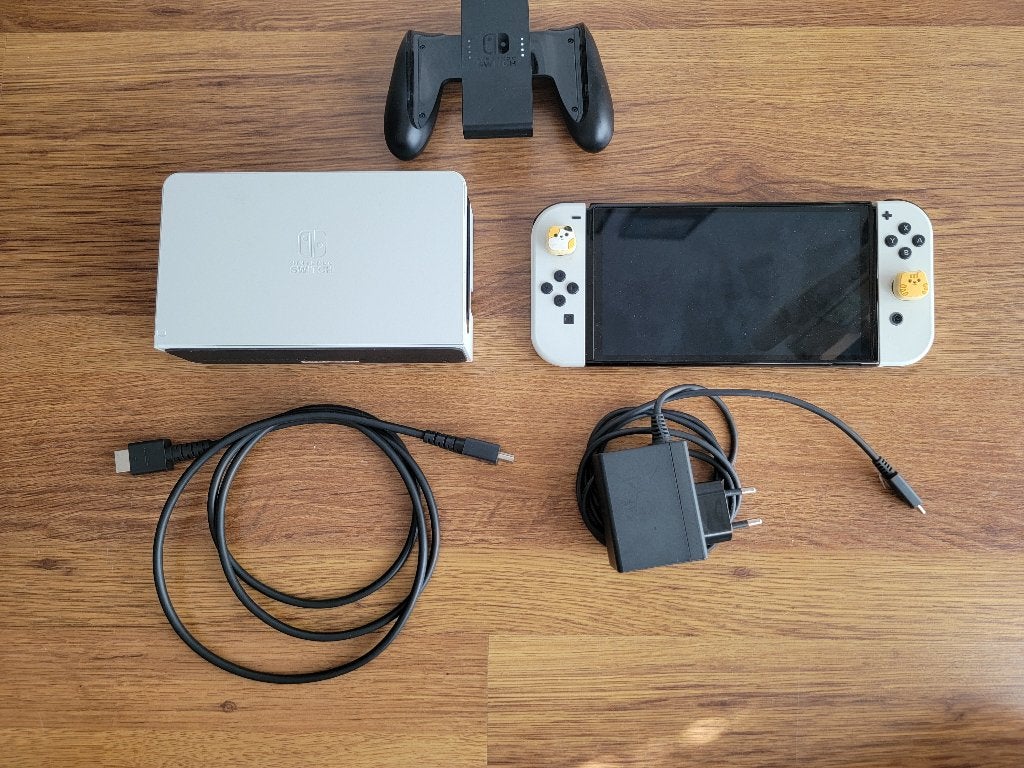 Nintendo Switch OLED - great condition, complete kit, no box, Ophalen of Verzenden, Zo goed als nieuw, Met 1 controller, Switch OLED
