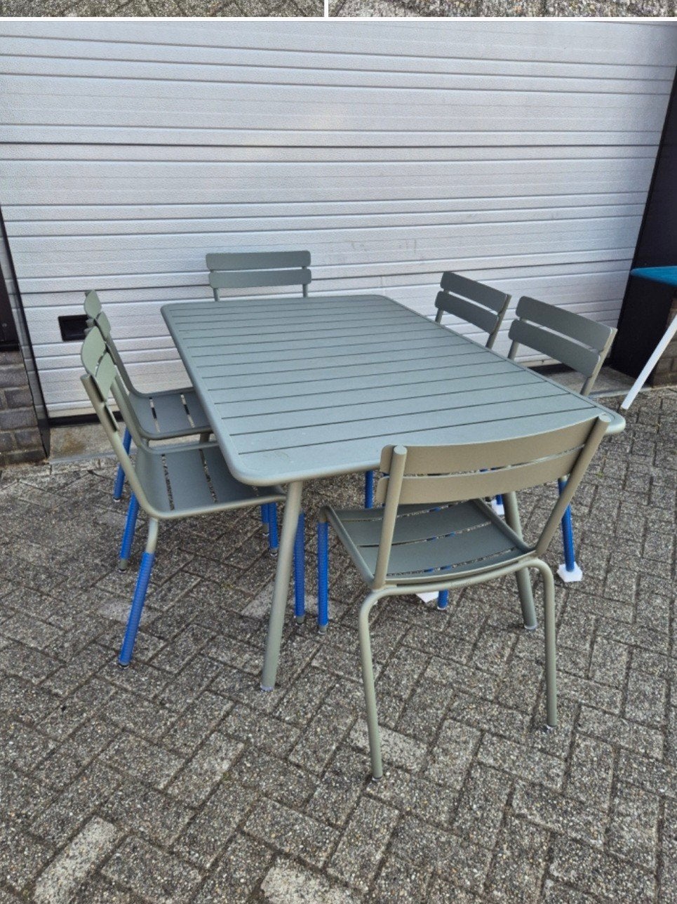 nieuwe 165x100 rozemarijn fermob Luxembourg tafel, Ophalen, Nieuw, Rechthoekig, Hout