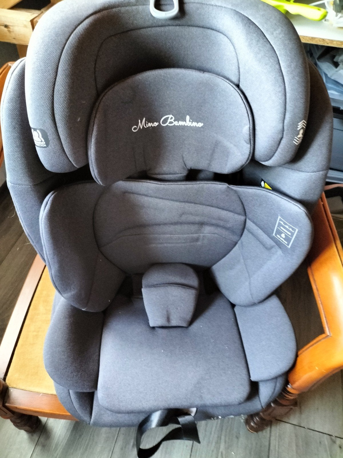 Mino Bambino Autostoel - Zo goed als nieuw, Kinderen en Baby's, Autogordel, Verstelbare rugleuning, Zo goed als nieuw, 9 t/m 36 kg