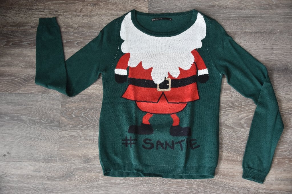 Leuke kersttrui van Only, Only, Nieuw, Ophalen of Verzenden, Maat 34 (XS) of kleiner