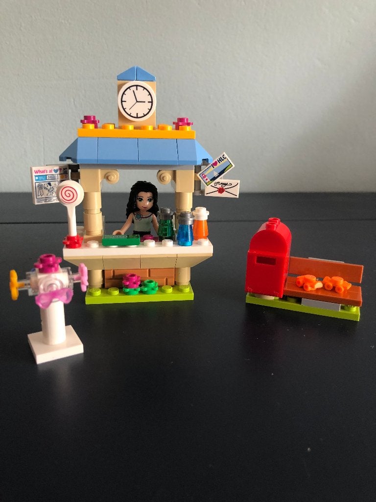 Lego Friends : Emma’s Toeristenkiosk 41098, Compleet, Lego, Friends, Ophalen of Verzenden