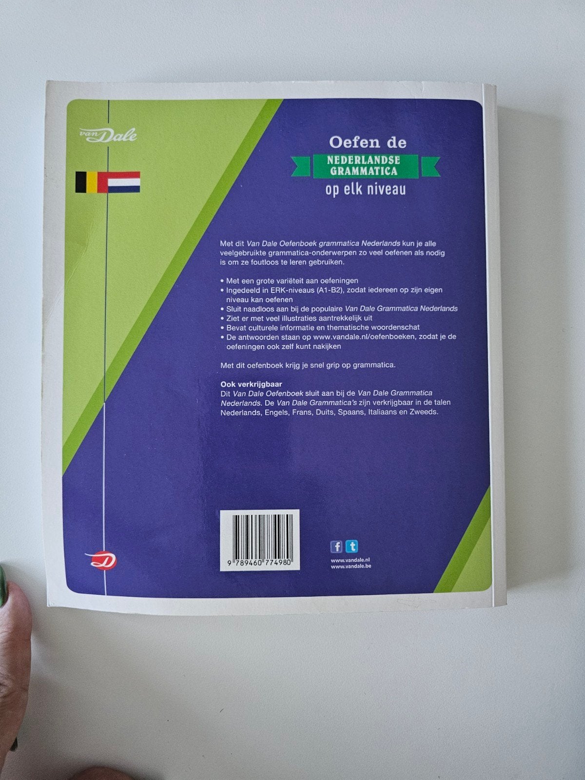 Van Dale Oefenboek Grammatica Nederlands A1-B2, Non-fictie, Van Dale, Nederlands, Ophalen of Verzenden
