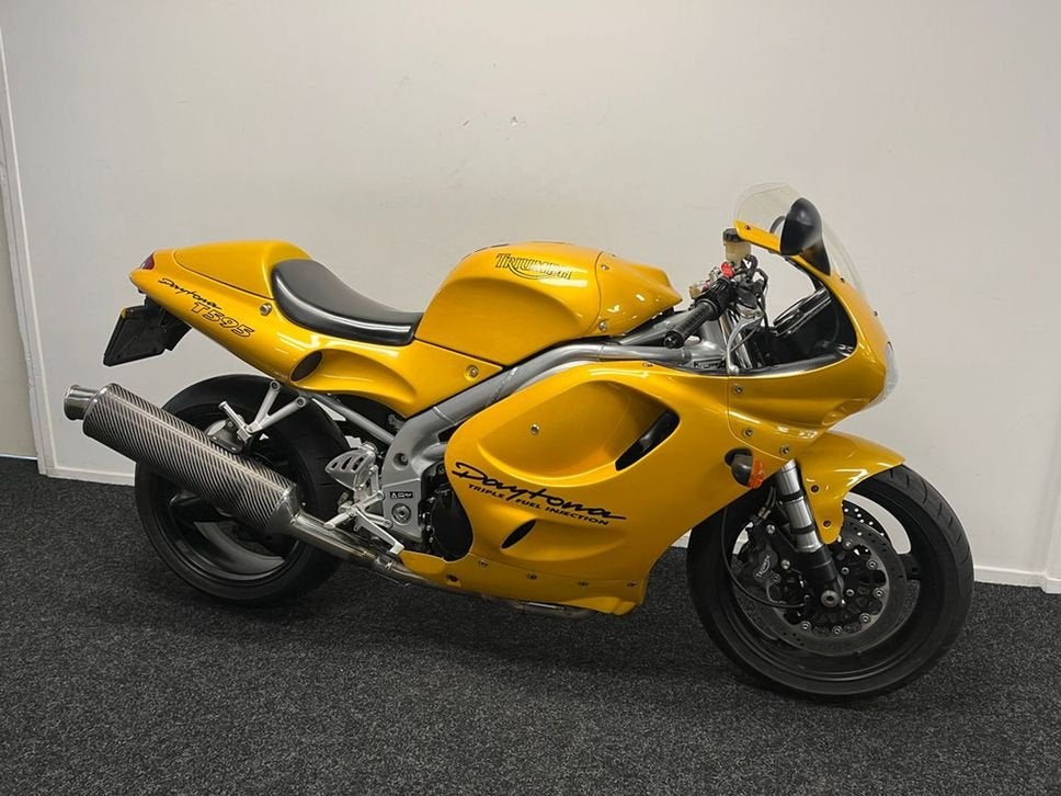 ⭐️⭐Prachtige Triumph DAYTONA T595 (bj 1997)⭐️⭐, Motorrijbewijs A, Bedrijf, Super Sport, Meer dan 35 kW