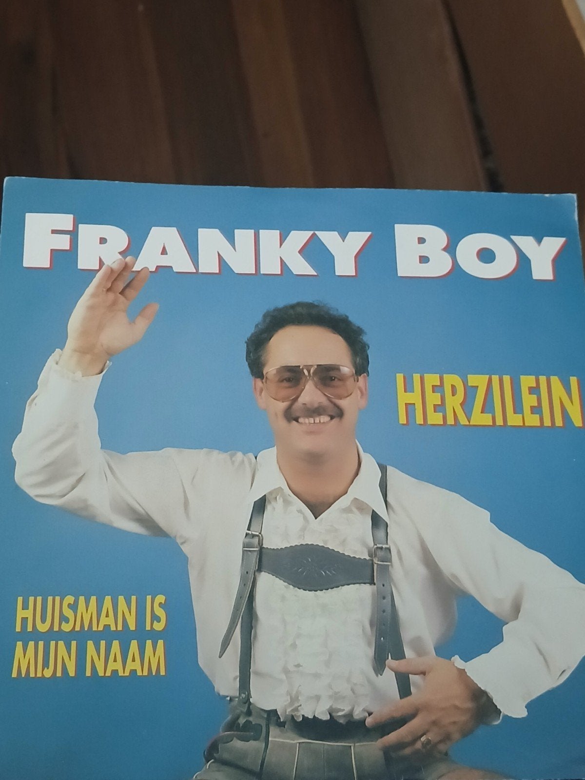 FRANKY BOY herzilein / huisman is mijn naam TELSTAR 4760, Ophalen of Verzenden, Zo goed als nieuw, Overige formaten, Levenslied of Smartlap