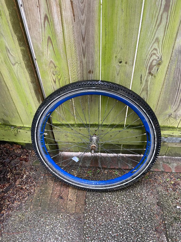 Fietswielen div. incl. banden, Fietsen en Brommers, Fietsonderdelen, Ophalen, Gebruikt, Wiel
