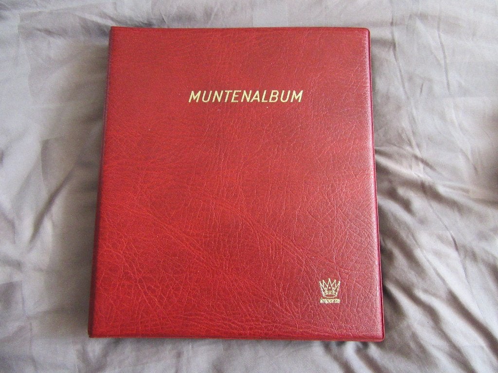 Rode Map Importa Gulden Rijksdaalder geen zilver veel UNC, Verzenden, Koningin Juliana, 2½ gulden, Setje