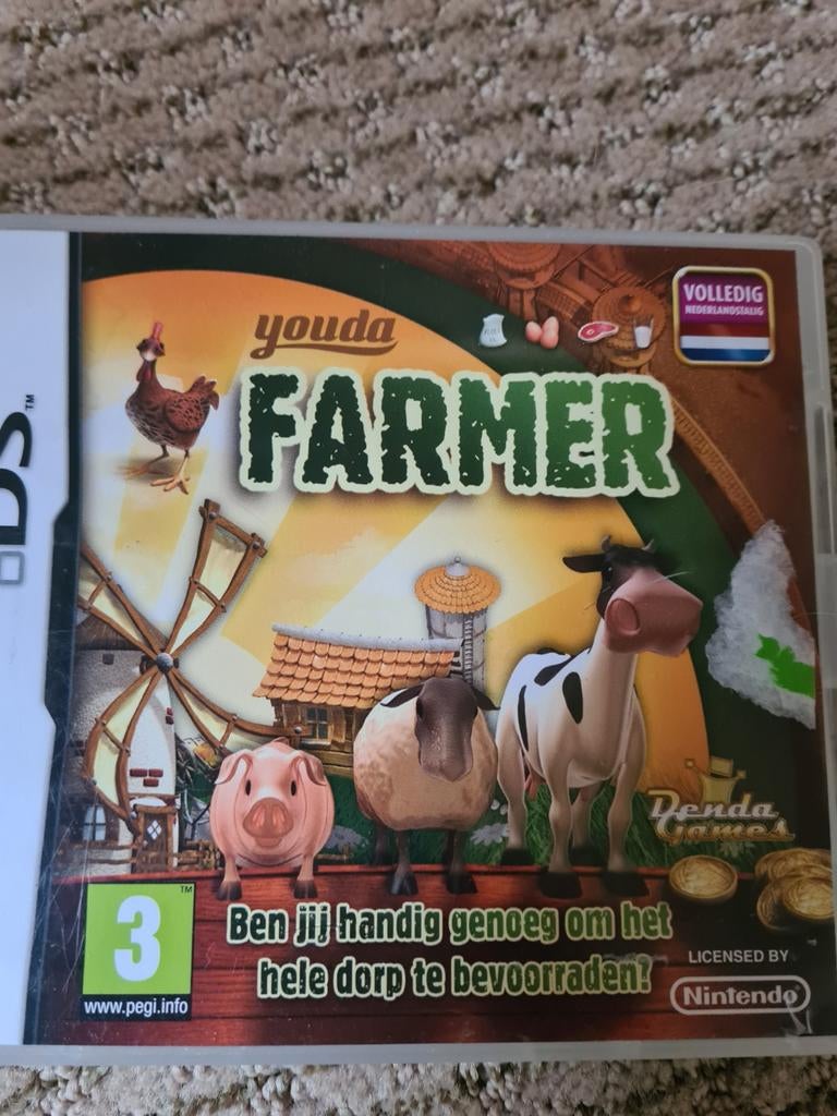 Nintendo ds spel farmer, Spelcomputers en Games, Games | Nintendo DS, 1 speler, Ophalen of Verzenden, Zo goed als nieuw, Strategie en Constructie