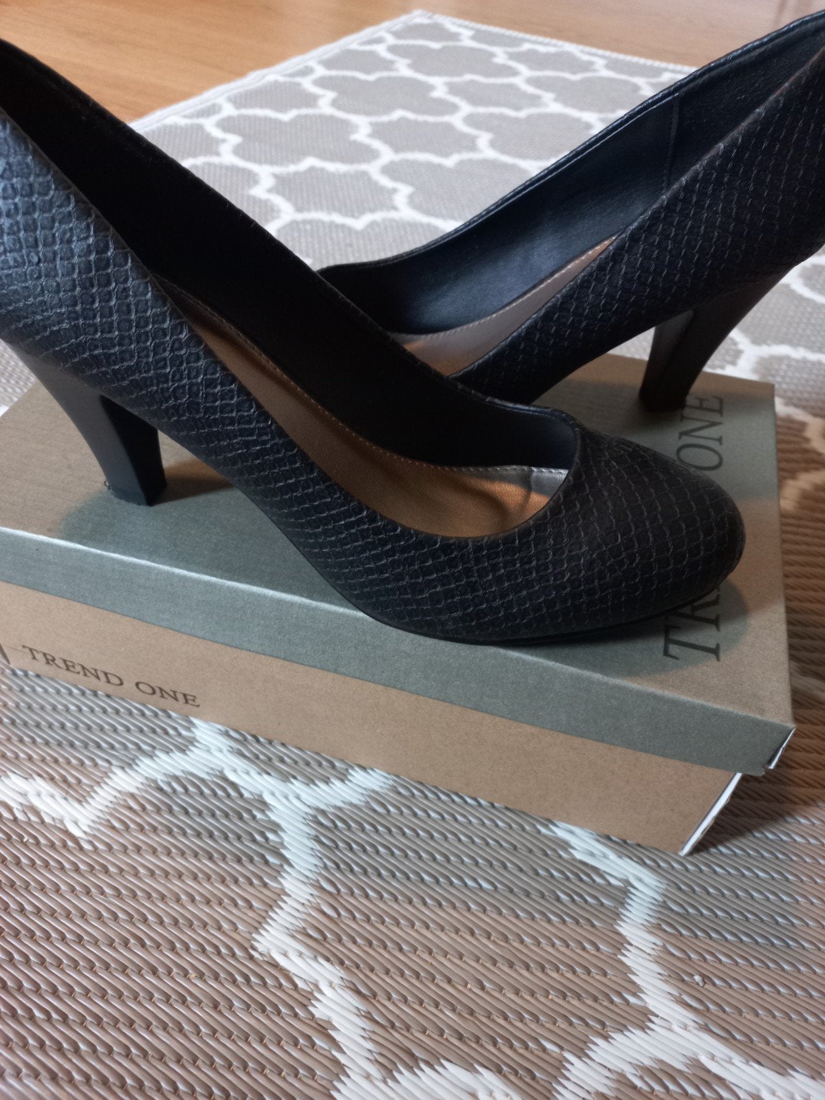 Dames Hakken Maat 39 - Trend One -, Pumps, Verzenden, Zwart, Trend One