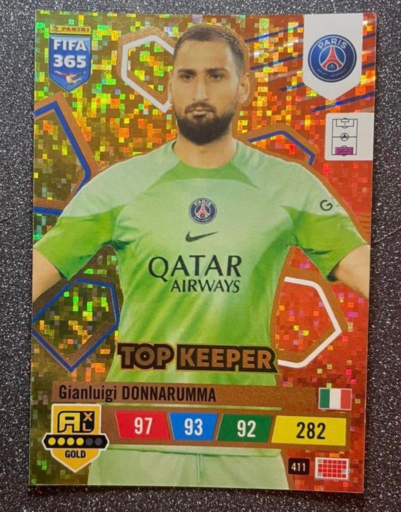 Panini Fifa365 2023    TOP KEEPER    DONNARUMMA    PSG, Verzenden, Zo goed als nieuw, Plaatje