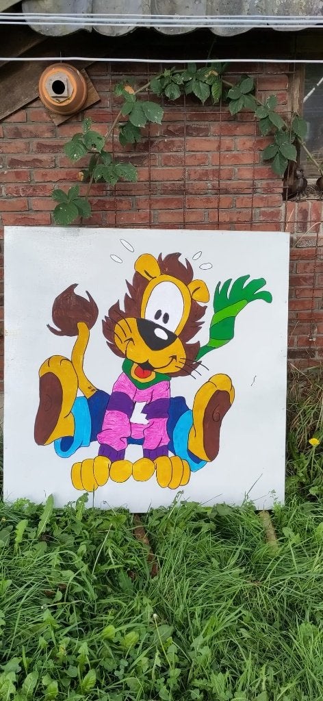 Straatversiering Loeki de Leeuw en STER reclame, Ophalen, Nieuw