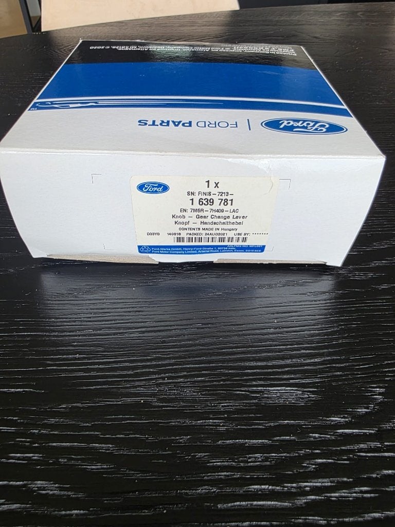 Ford Versnellingspookknop met hoes - Nieuw, Auto-onderdelen, Interieur en Bekleding, Ophalen of Verzenden, Nieuw, Ford