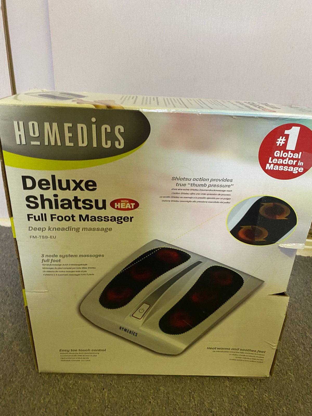 Voetmassage homemedics, Ophalen of Verzenden, Zo goed als nieuw, Apparaat
