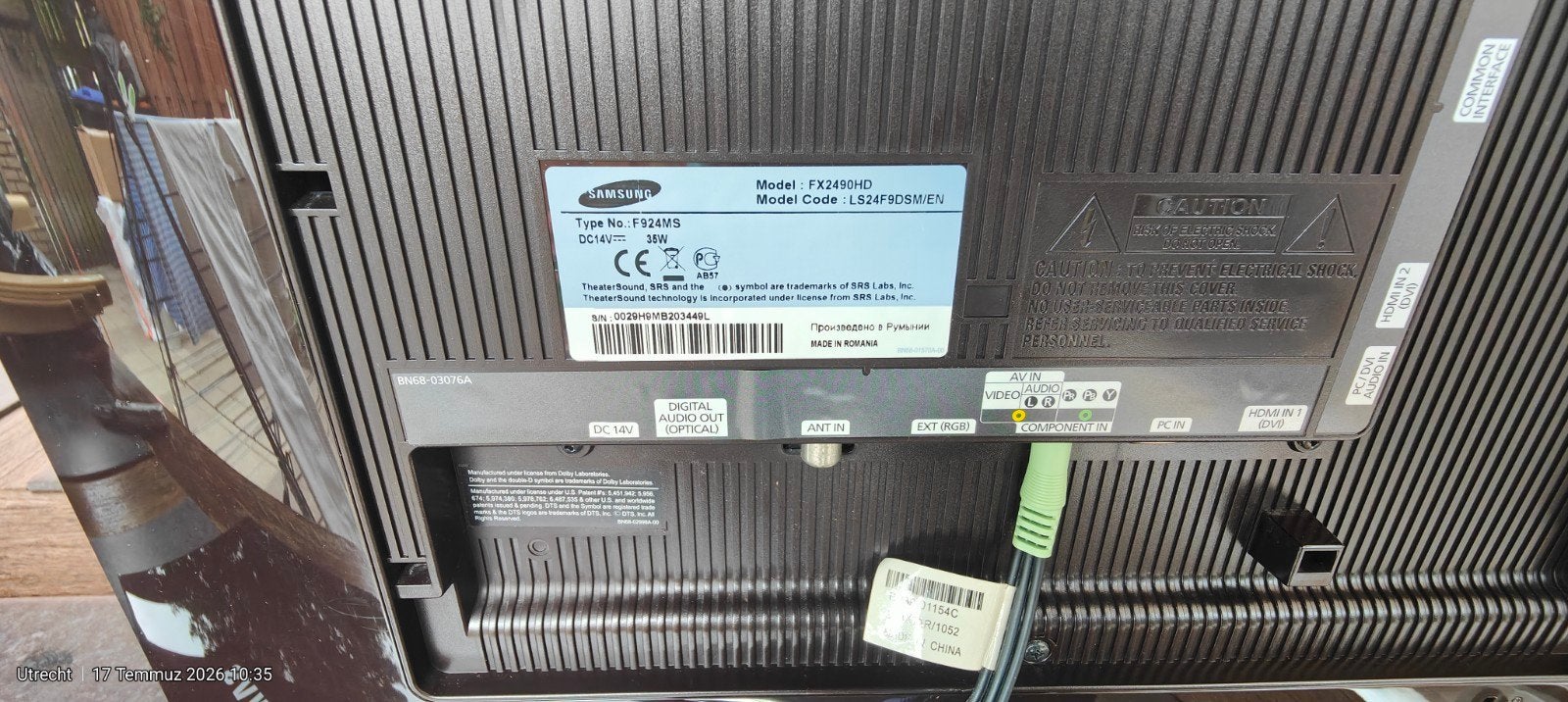 Samsung SyncMaster FX2490HD, Ophalen of Verzenden, Zo goed als nieuw, 128 GB, 2 tot 3 Ghz