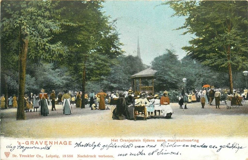 388-281-015 Den Haag Het Oranjeplein, Verzenden, Voor 1920, Zuid-Holland