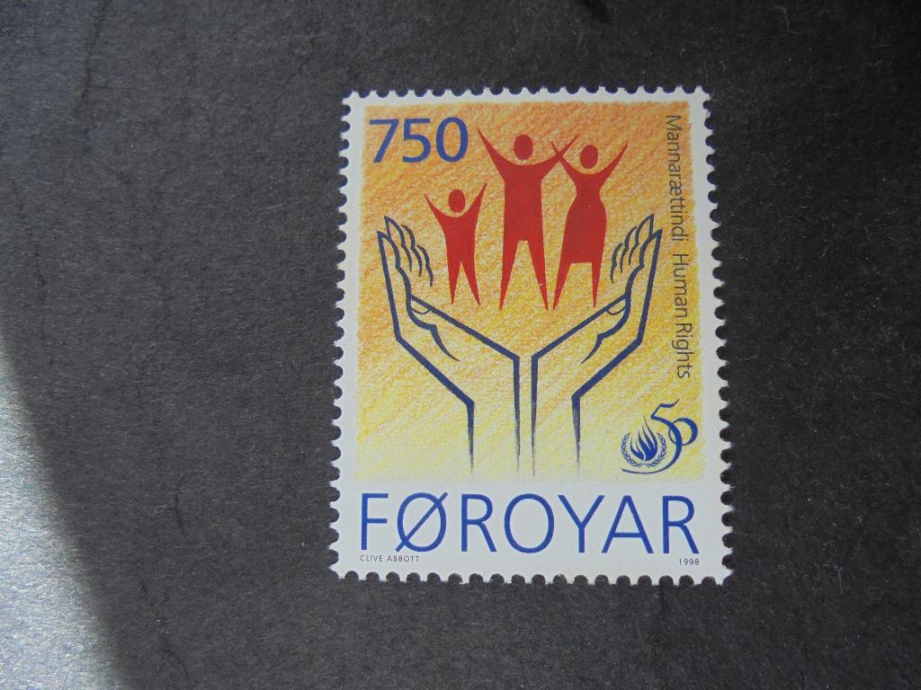Faroer Mi:340 postfris, Verzenden, Denemarken